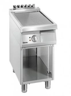 Bartscher Elektro-Griddleplatte Gerillt Serie 700