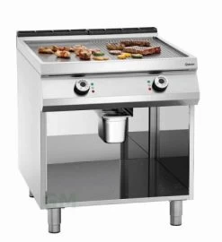 Bartscher Elektro-Griddleplatte Glatt/gerillt Serie 900