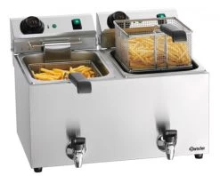 Bartscher Elektro Fritteuse MDI SNACK IV Plus, 2x9L Plus