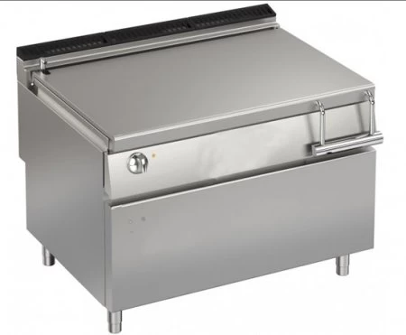 AFG Kippbratpfanne Elektro 120 Liter Duplextiegel Motor, Queen 900