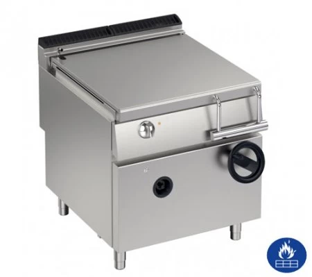 AFG Kippbratpfanne Gas 80 Liter Edelstahltiegel, Queen 900