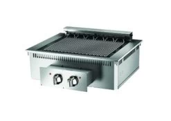 Elektro-Vaporgrill, 2Heizzonen, Elektro Einbau Drop-In Queen 700