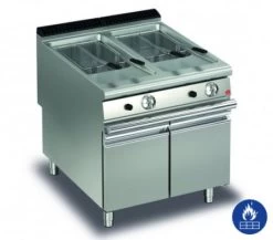 AFG Friteuse Gas 2x15L Standgerät, Queen 900
