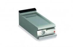 AFG Brat- Grillplatte Elektro Glatt 7,5 KW Tischgerät, Queen 900