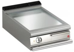 AFG Elektro-Grill+Bratplatte 7,5 KW Glatt Chrom Tischgerät Queen 700