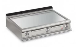 AFG Brat- Grillplatte Elektro Glatt-verchromt 16,2 KW Tischgerät, Queen 900