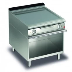 AFG Elektro-Grill+Bratplatte 10,8 KW Glatt Standgerät Queen 700