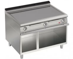 AFG Elektro-Grill+Bratplatte 16,2 KW Glatt Standgerät Queen 700