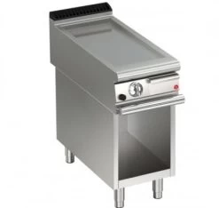 AFG Brat- Grillplatte Elektro Glatt 7,5 KW Standgerät, Queen 900