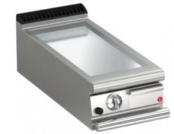 AFG Gas-Grillplatte 6,5 KW Glatt Verchromt Tischgerät Queen 700