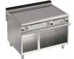 AFG Brat- Grillplatte Gas Glatt 21,0 KW Standgerät, Queen 900