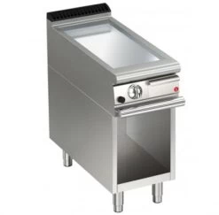 AFG Gas-Grillplatte 6,5 KW Glatt Verchromt Standgerät Queen 700