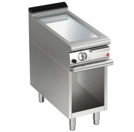 AFG Gas-Grillplatte 6,5 KW Glatt Verchromt Standgerät Queen 700
