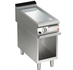 AFG Brat- Grillplatte Gas Glatt+hartverchromt 10,5 KW Standgerät, Queen 900