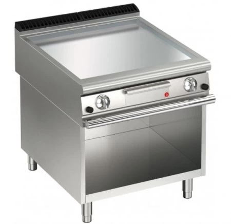 AFG Brat- Grillplatte Gas Glatt+hartverchromt 21,0 KW Standgerät, Queen 900