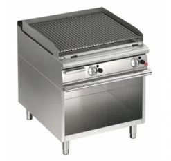 AFG Lavaglühsteingrill Gas Standgerät 2 Zonen Queen 700