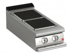 AFG Elektro-Herd 2 Quadr. Platten Tischgerät, Queen 700