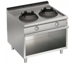 AFG WOK Standgerät, 10 KW, 2 Flammen Queen 700