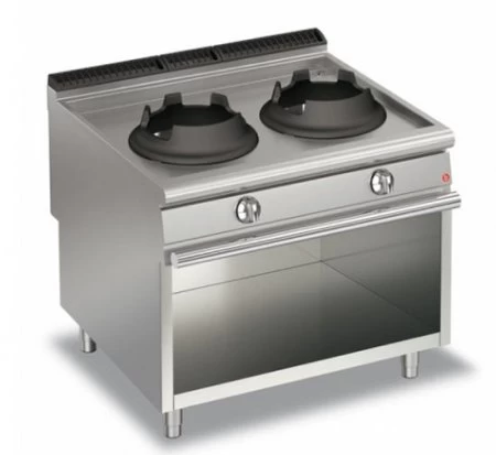 AFG Wok Gas-Herd 2x10,0 KW Standgerät, Queen 900