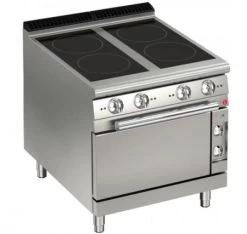 AFG Induktion Herd 4 Zonen 5,0kW Mit E-Ofen