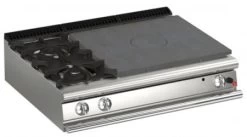 AFG Glühplattenherd Gas Mit 2 Brenner 27,5 KW Tischgerät, Queen 900