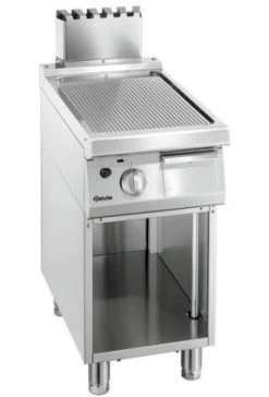 Bartscher Gas-Griddleplatte Gerillt Serie 700