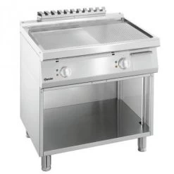 Bartscher Elektro-Griddleplatte Glatt/gerillt Serie 700