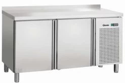Bartscher Kühltisch M. 2 Türen U. Aufkantung