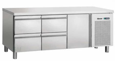 Bartscher Kühltisch M. 1 Tür Und 4 Schüben