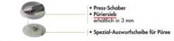 Robot Coupe Pürier-Set Ø 3 Mm