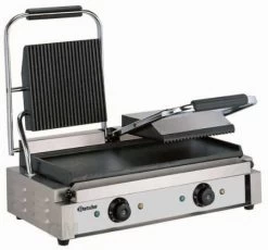Bartscher Elektro-Doppel-Kontaktgrill Gerillt/glatt