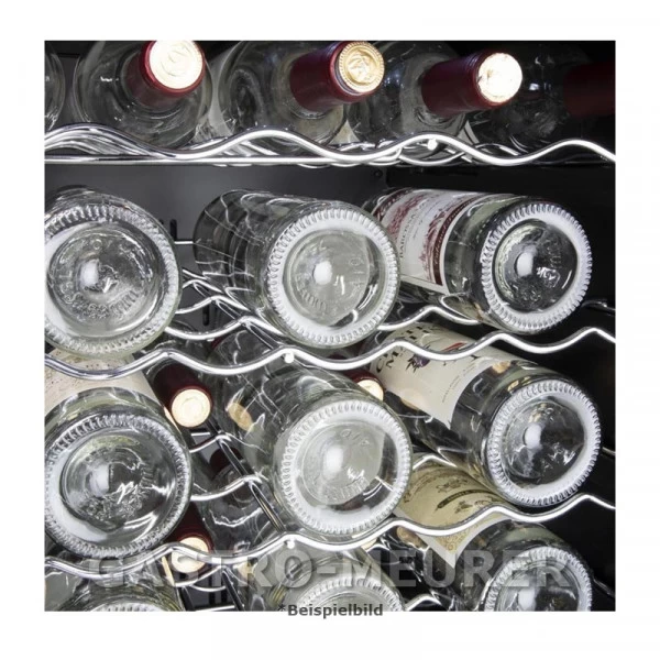 POLAR Tisch-Weinkühlschrank, 44 Flaschen – Bild 3