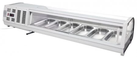 Polar Tapas Kühlvitrine 6 X 1/3 GN – Bild 3