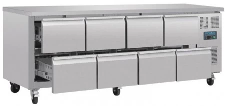 POLAR Kühltisch DA549, 8-Schübe