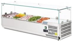 Polar Aufsatz-Kühlvitrine G608 5 X 1/4 GN