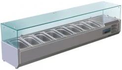 Polar Aufsatz-Kühlvitrine G610 8 X 1/4 GN