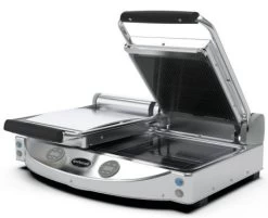 Spidocook SP020ER Kontaktgrill, Doppelplatte, 3kW, Gerillt+glatt