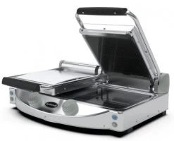 Spidocook SP020PR Kontaktgrill, Doppelplatte 3kW, Analog, Glaskeramik