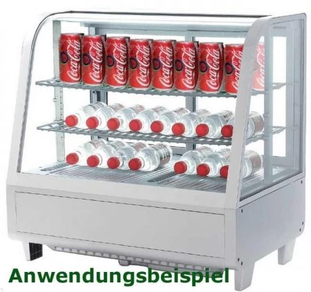 Polar Kühlvitrine 100 L Weiß – Bild 3