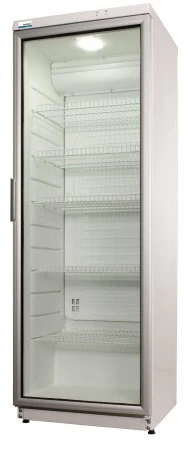 COOL NordCap Umluft-Glastürkühlschrank 350 Liter CD 350 LED