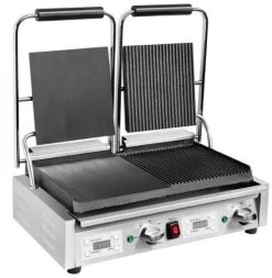 Buffalo Doppel-Kontaktgrill Digital Glatt/gerillt