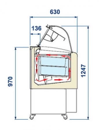 NordCap Speiseeisvitrine Fiji 7 - 2.0 – Bild 2