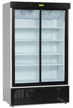 NordCap Umluft-Glastürkühlschrank KU 1200 G-SD