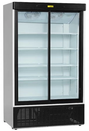 NordCap Umluft-Glastürkühlschrank KU 1200 G-SD