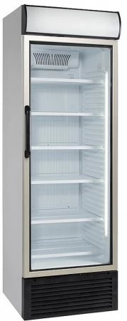 NordCap Umluft-Glastürkühlschrank KU 450-G 438 Liter