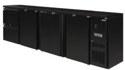 Polar Barkühlschrank 3 Klapptüren + 2 Schübe